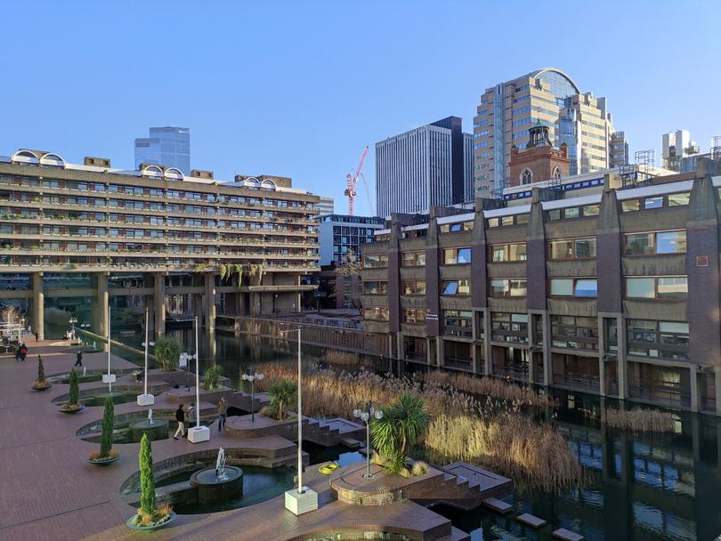 The Barbican was designed as a new utopian kind of inner-city living.