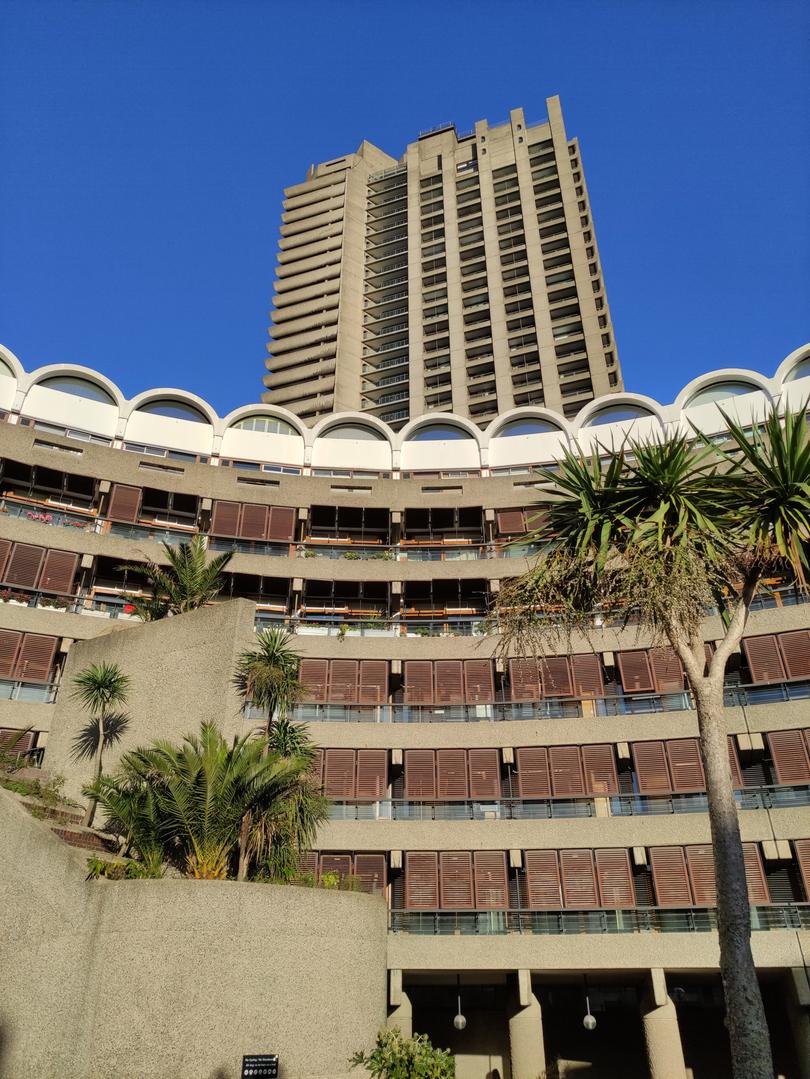 The Barbican is known for its quirky architectural features.