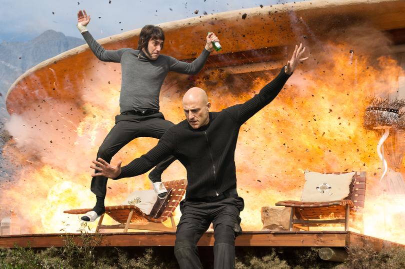 110316ggugrimsby001
Sacha Baron Cohen and Mark Strong star in Grimsby.
Picture: Supplied