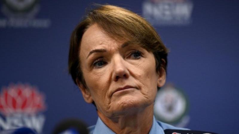 NSW Police Commissioner Karen Webb had faced questions about Steve Jackson's appointment.