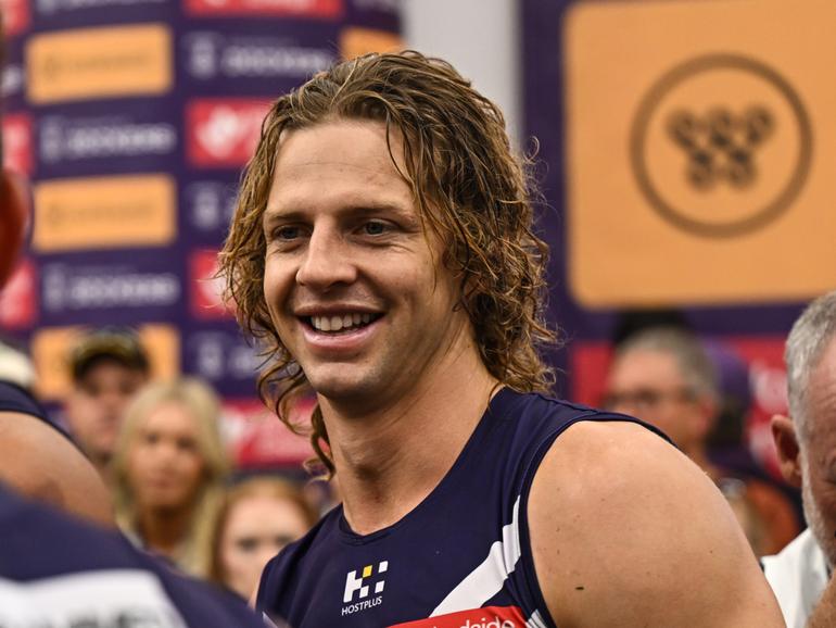 Nat Fyfe could be the man to end Freo’s premiership wait. 