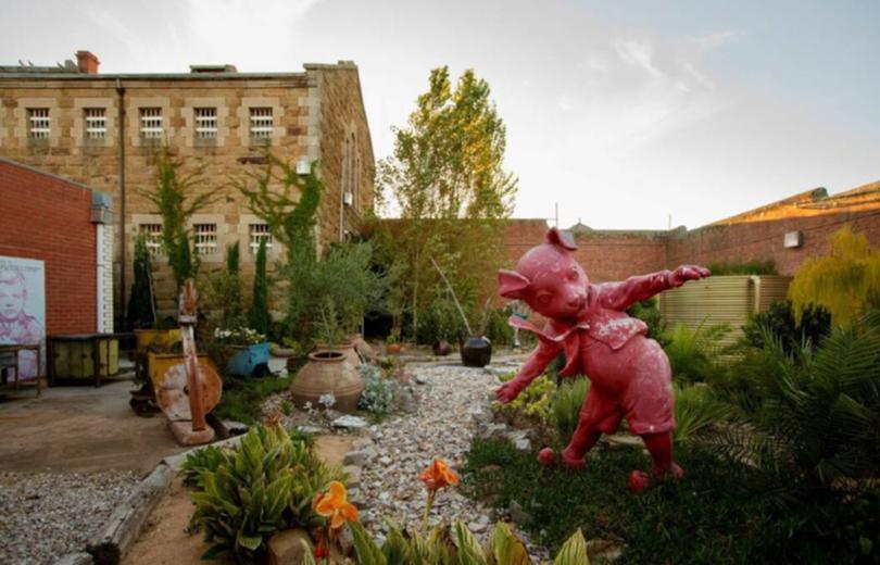 The historical jail is situated in the picturesque town of Castlemaine.