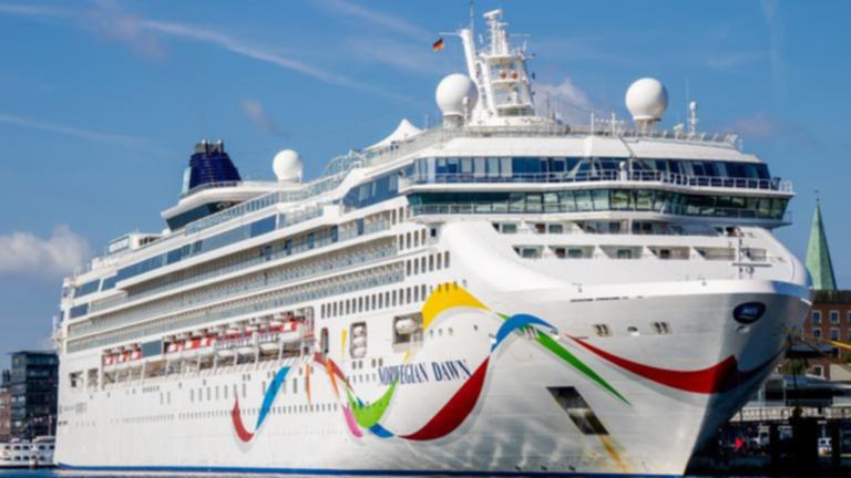 The passengers were refused permission to reboard Norwegian Dawn after they arrived back late from a day trip.
