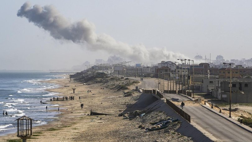 An Australian woman is believed to be among a group of aid workers killed in Gaza. (AP PHOTO)