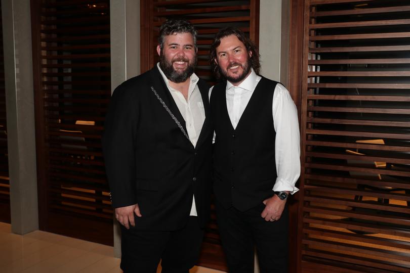 Perth Airport WA Tourism Awards at Crown Ballroom, Crown Towers on Saturday November 10th, 2018.
Courtney Murphy & Chris Murphy 
Picture: John Koh.