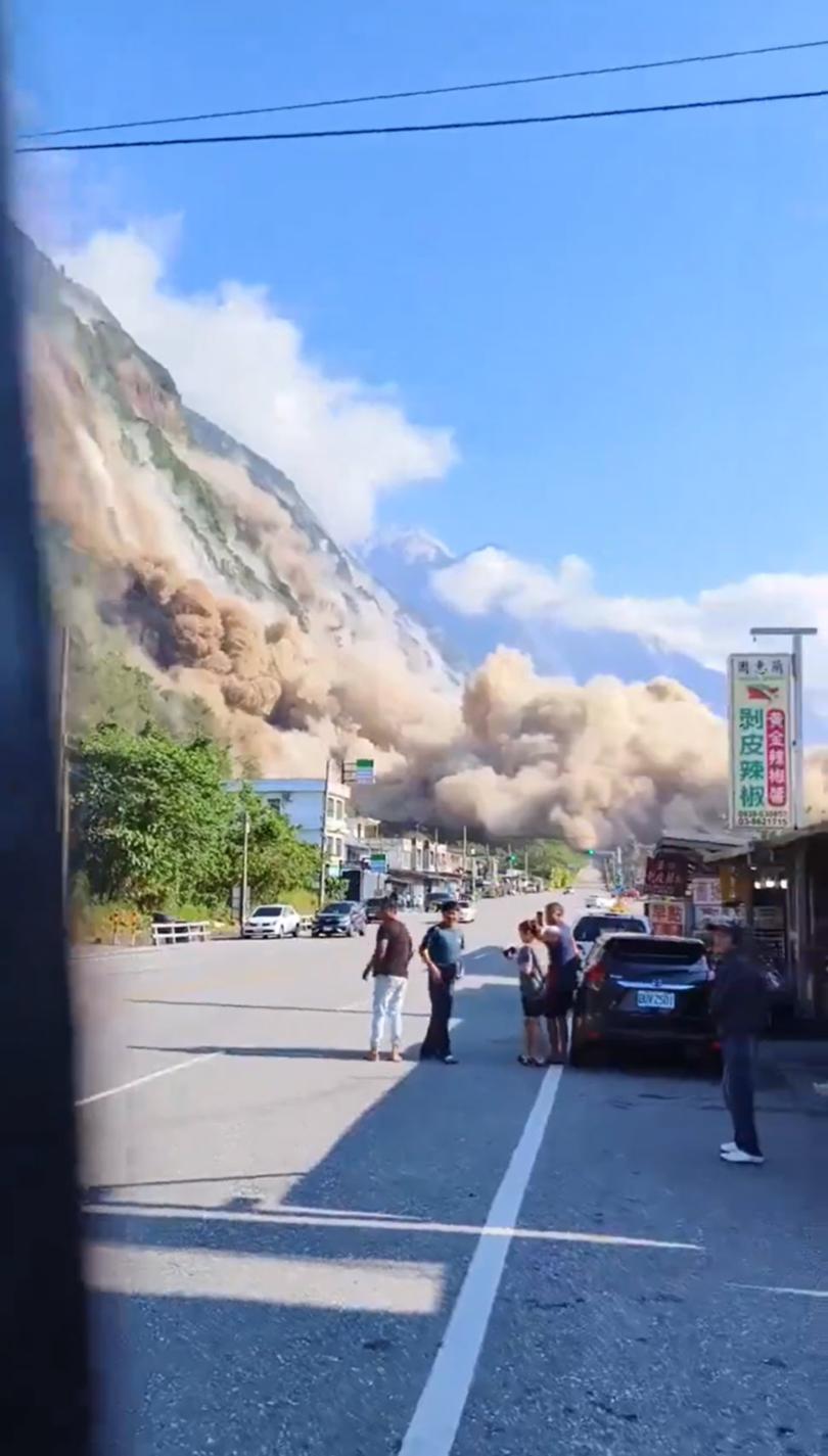 A 7.5 magnitude earthquake rocked Taiwan.