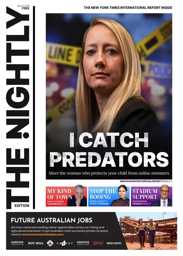 The front page of The Nightly for 04-04-2024