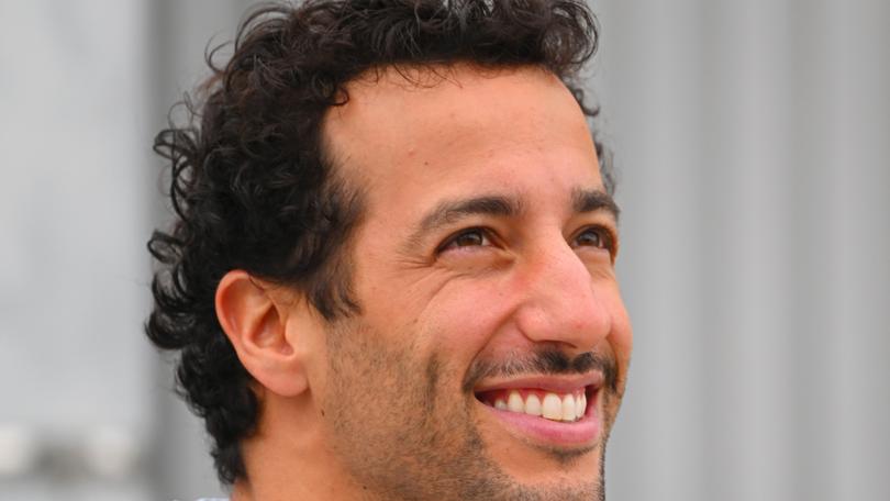 Daniel Ricciardo hasn’t lost his smile after a poor start to his Formula One season with RB.