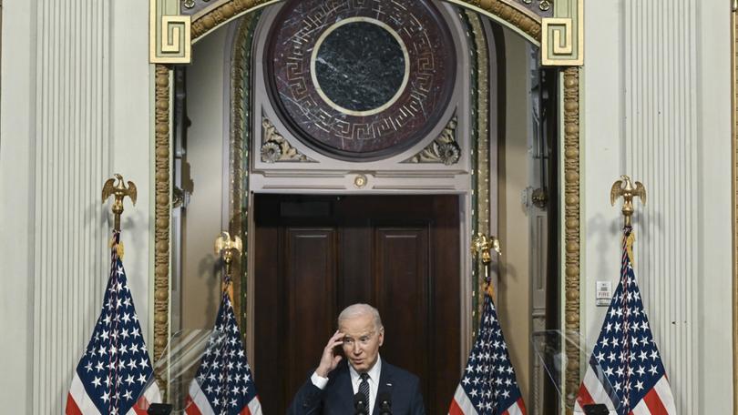 President Joe Biden threatened on Thursday to condition future support for Israel on how it addresses his concerns about civilian casualties and the humanitarian crisis in Gaza, attempting for the first time to leverage American aid to influence the conduct of the war against Hamas. (Kenny Holston/The New York Times)