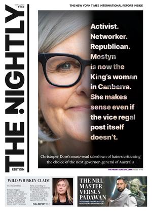 The front page of The Nightly for 05-04-2024