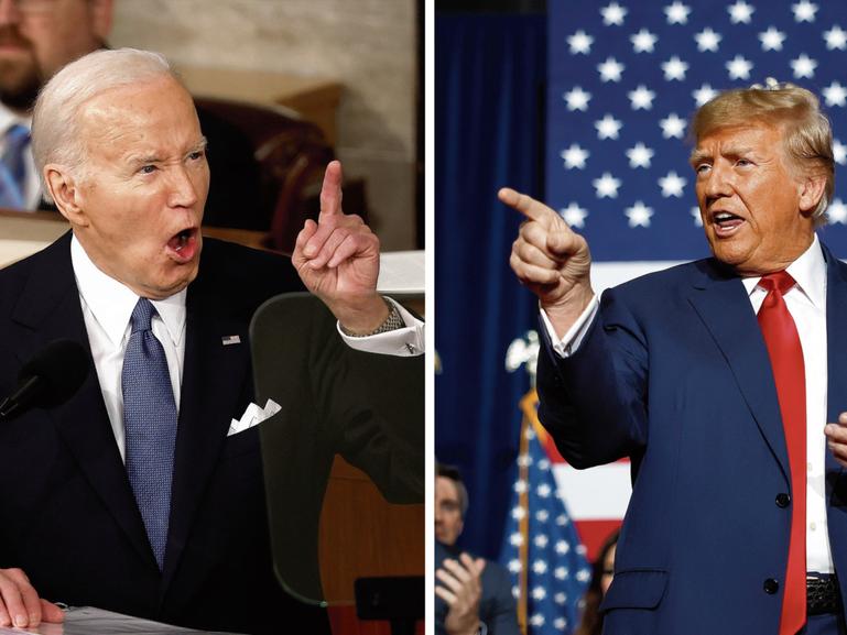 Joe Biden and Donald Trump are the oldest people ever to seek the presidency.