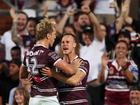 Daly Cherry-Evans starred in Manly’s upset win which was also his record-breaking 310th match for the Sea Eagles