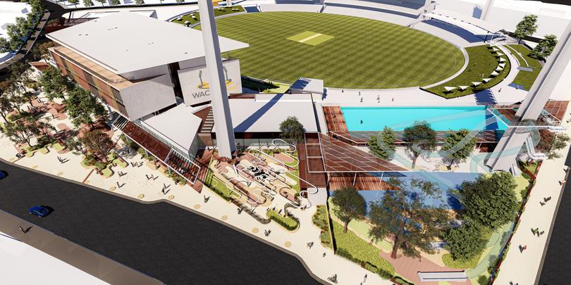 A concept of what the WACA will look like.
