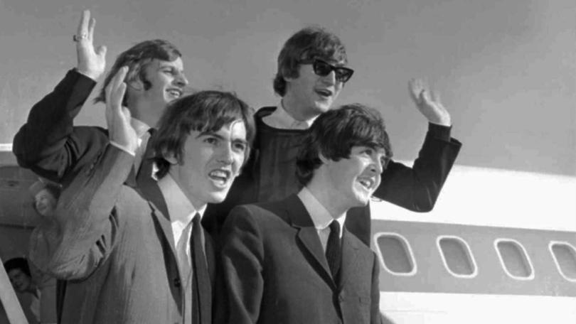 Beatlemania was in full swing in 1964. They toured Australia after releasing their first album. 