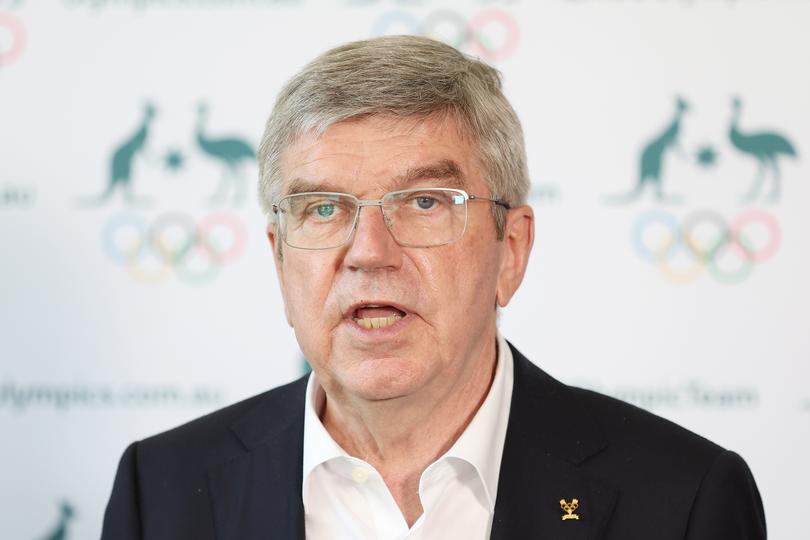 IOC President Thomas Bach in 2022.
