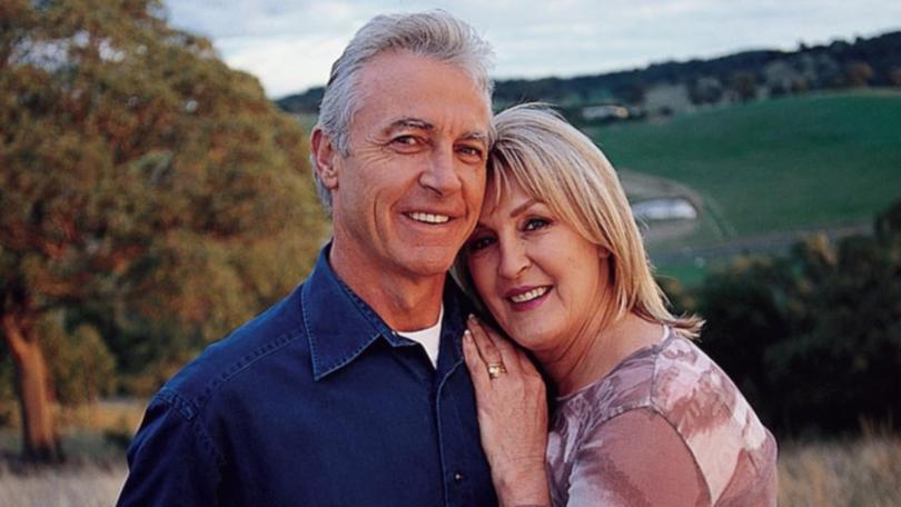 Peter Brock and Bev Brock.