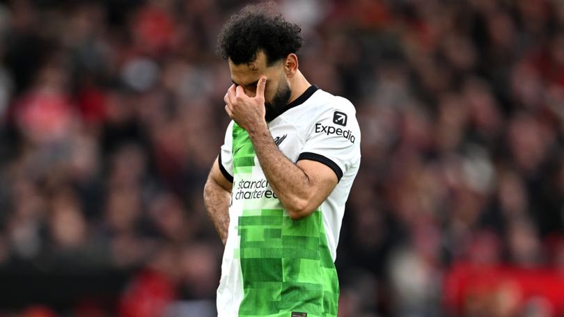 Mohamed Salah saved Liverpool from an embarrassing loss to Manchester United with a late penalty goal.