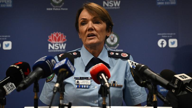 NSW Police Commissioner Karen Webb has had four media advisors after just two years in the top job.