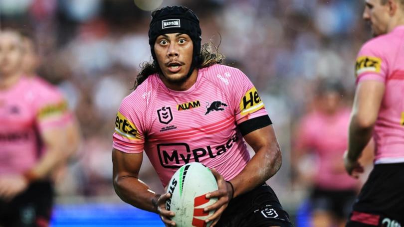 Jarome Luai is a chance of facing the Tigers despite being injured in the Panthers' loss to Manly. (Mark Evans/AAP PHOTOS)