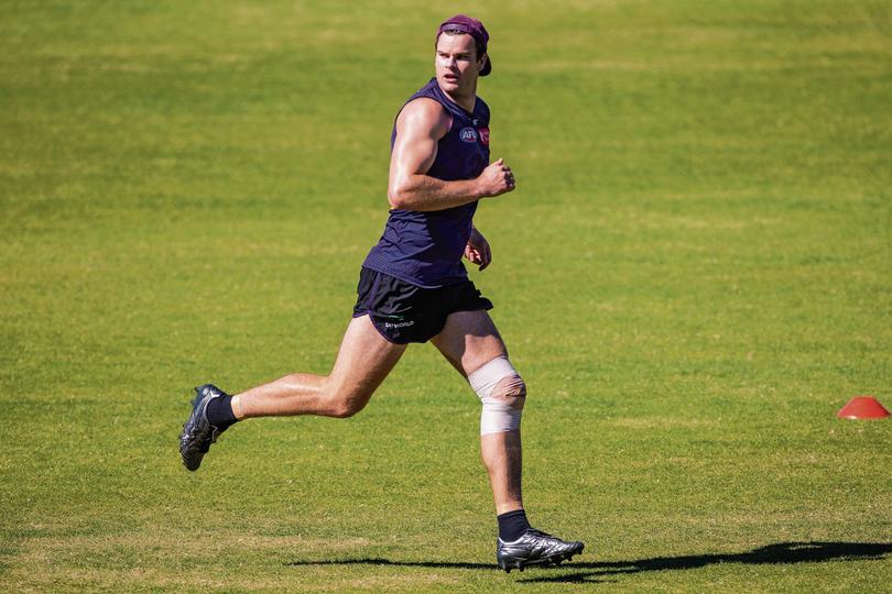 Fremantle Dockers training at Cockburn ARC
Sean Darcy.