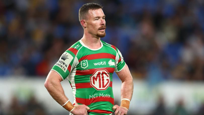 NSW State of Origin hooker Damien Cook has been axed by South Sydney for the game against Cronulla.