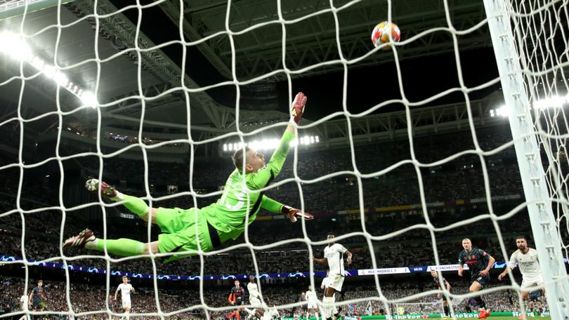 Manchester City have slugged out a 3-3 draw at Real Madrid in their UCL quarter-final first leg. Phil Foden scored the goal of the match with a super strike.