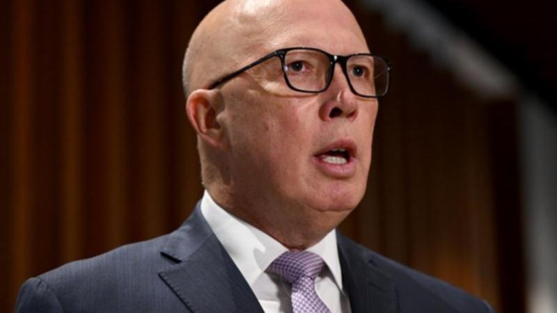 Peter Dutton says Penny Wong’s speech edging towards recognising a Palestinian state is the ‘most reckless act’ by a foreign minister in two decades. 