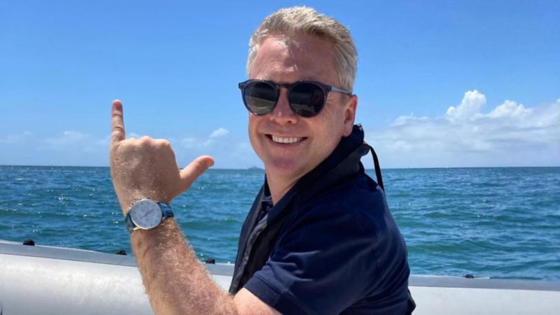 Sunrise reporter Nathan Templeton has tragically died, reportedly while walking his dog.
The 44-year-old father of two was found near Barwon River in Geelong on Monday evening after suffering a medical episode while out walking the dog.