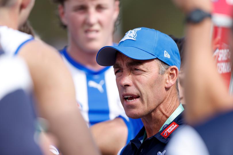 Alastair Clarkson avoided a ban for his outburst last month.