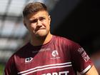 Josh Schuster's days at Manly could be numbered after being informed he can talk to other clubs. (Mark Evans/AAP PHOTOS)