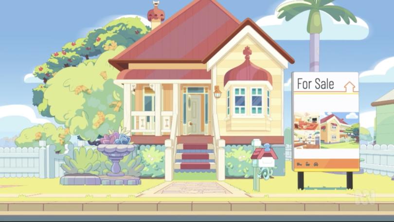 Yes, the Heeler family from hit kids’ animated TV show Bluey are selling their classic Queenslander home — in the show of course —but a listing has also been posted online to promote the upcoming season finale.