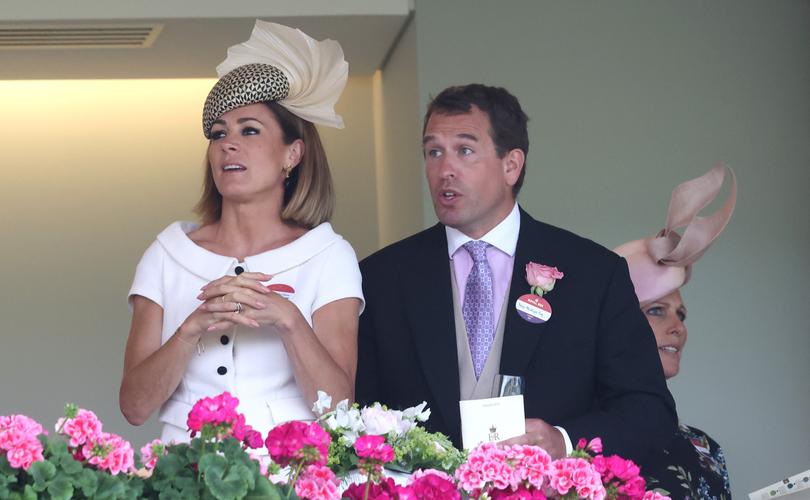 Peter Phillips at Royal Ascot in 2021.
