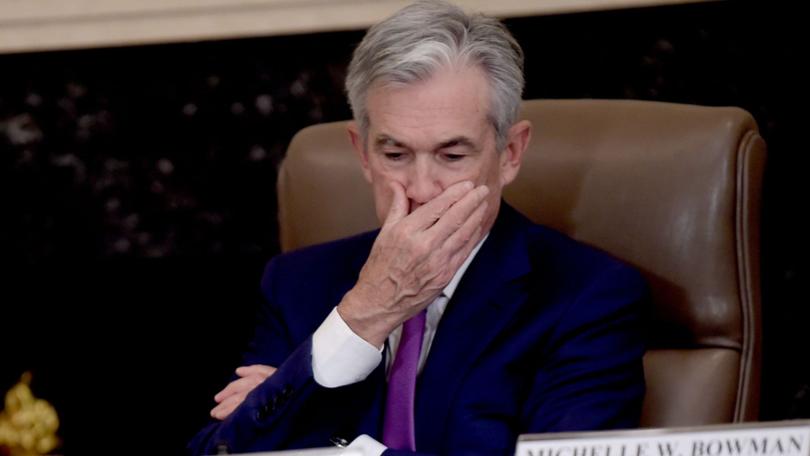 US Federal Reserve Chair Jerome Powell attends a “Fed Listens” event in Washington, DC, on October 4, 2019.