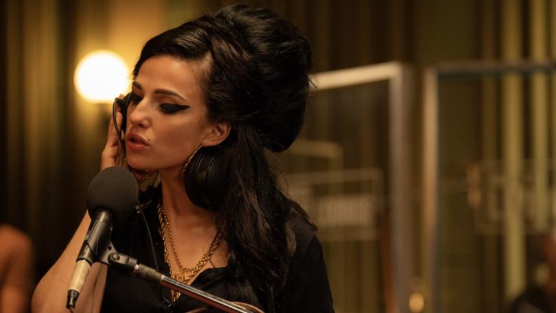 Marisa Abela in Amy Winehouse biopic Back to Black.