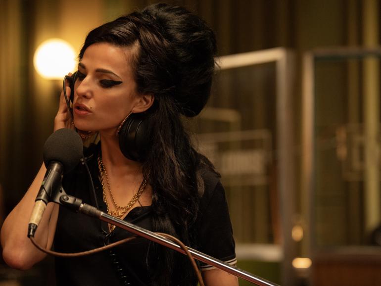 Marisa Abela in Amy Winehouse biopic Back to Black.