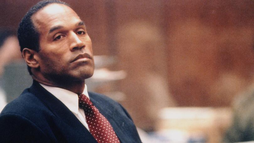 OJ Simpson during his murder trial.