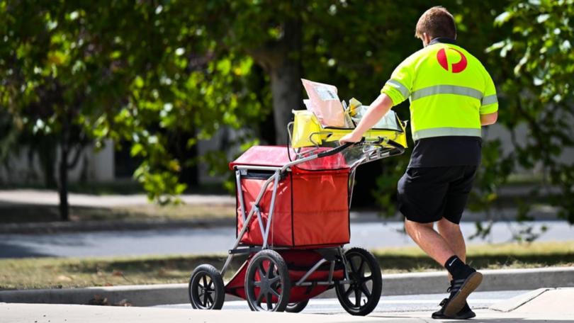 From Monday, letters will be delivered every second day for 98 per cent of locations.