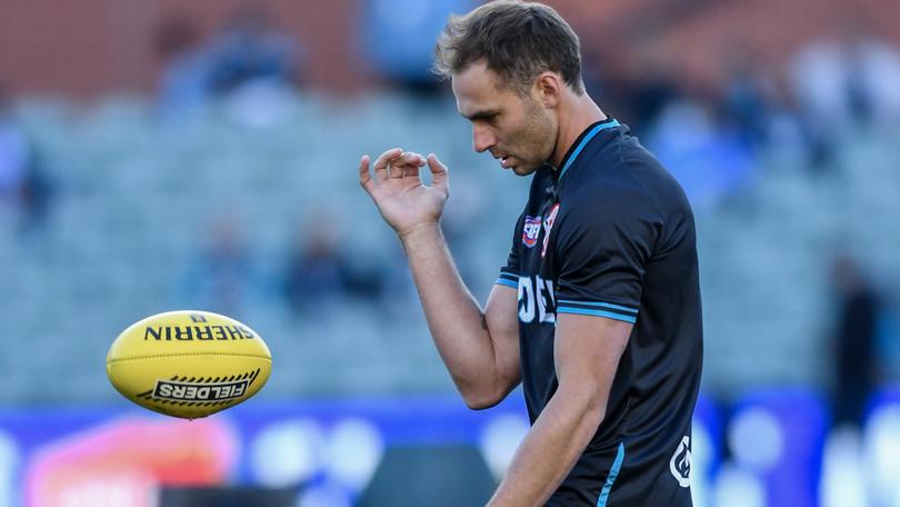 Jeremy Finlayson deeply regrets his outburst against the Bombers, Port coach Ken Hinkley says.