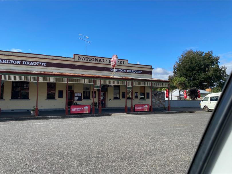 McGuire family pub in Clunes, Victora. 