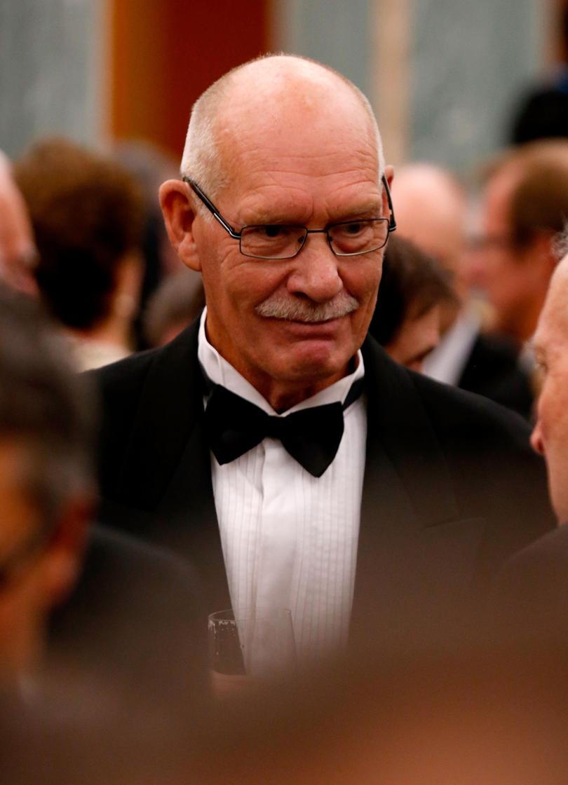 Carl Ditterich at the 2013 Australian Football Hall of Fame induction dinner.