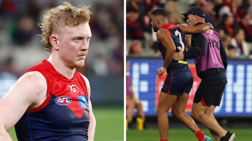 Clayton Oliver will have finger surgery while Christian Salem could miss six weeks.