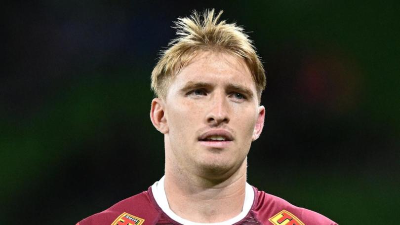 Tate McDermott's red card helped consign Queensland to a 17-14 defeat against Moana Pasifika. (James Ross/AAP PHOTOS)