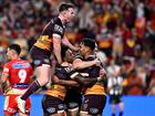The Broncos have taken their Battle Of Brisbane record to 3-0 with a 28-14 defeat of the Dolphins