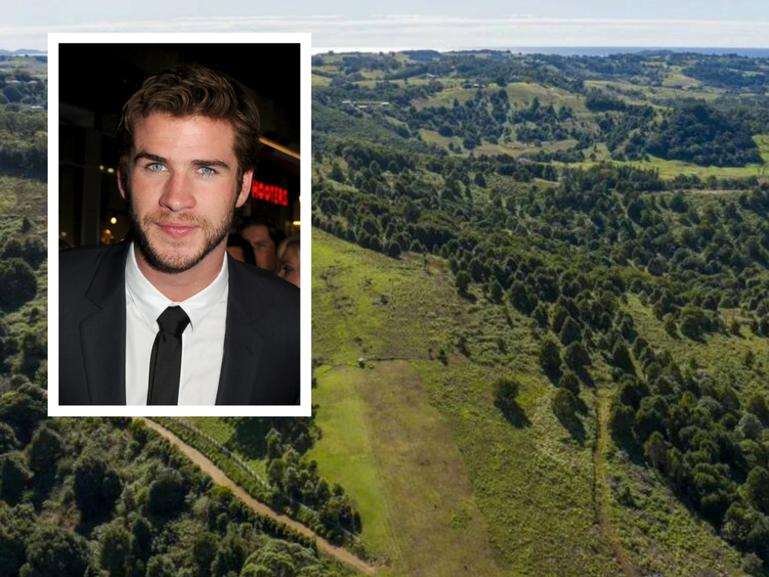 Liam Hemsworth has submitted plans to construct a sprawling estate near Byron Bay at a cost of $14.5 million.