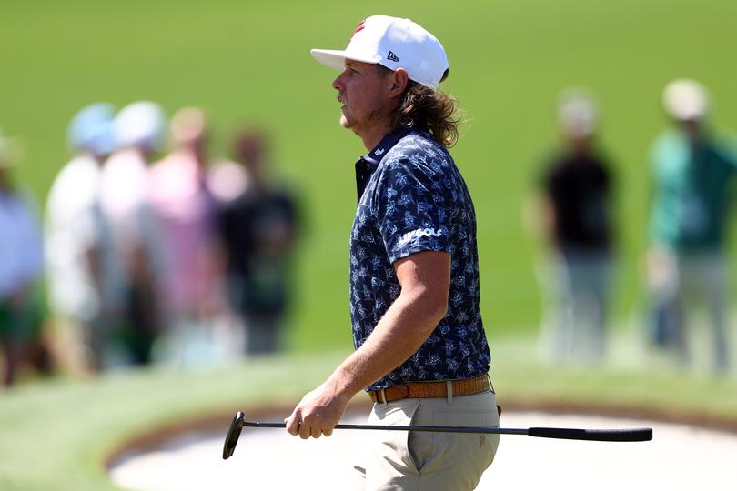 AUGUSTA, GEORGIA - APRIL 12: Cameron Smith of Australia walks on the second green during the second round of the 2024 Masters Tournament at Augusta National Golf Club on April 12, 2024 in Augusta, Georgia. (Photo by Maddie Meyer/Getty Images)