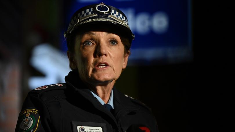 NSW Police Commissioner Karen Webb says the man who stabbed six people to death at Bondi Junction, Sydney, had no terrorist motivations. 