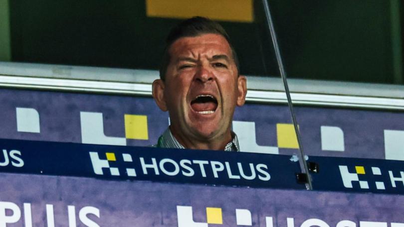 Souths coach Jason Demetriou looks set for another testing week after losing to Cronulla. (Mark Evans/AAP PHOTOS)