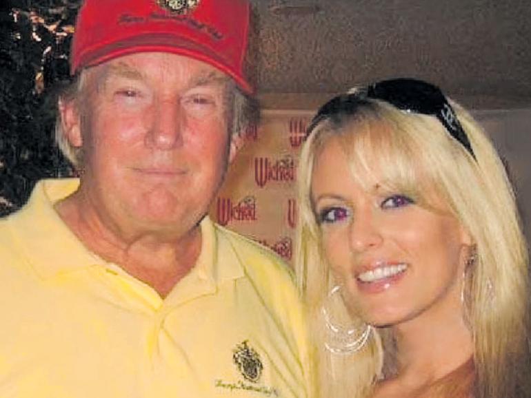 Donald Trump and Stormy Daniels are at the centre of the criminal trial in Manhattan.