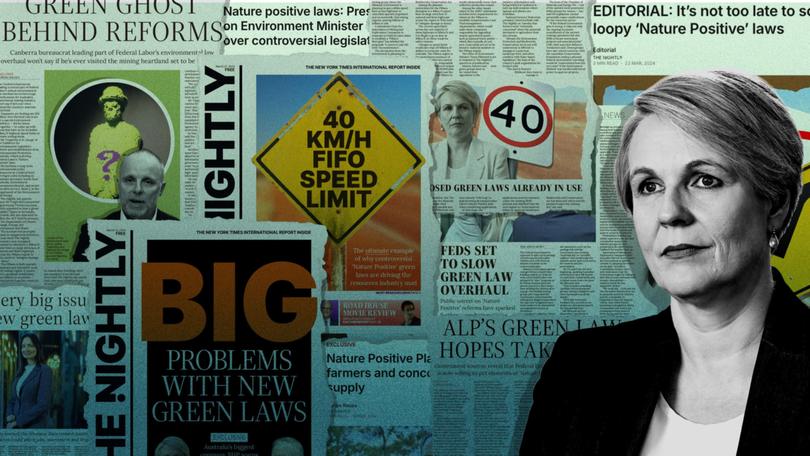 Tanya Plibersek and how The Nightly covered the story.