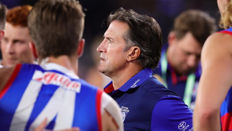 Luke Beveridge has defended his “messaging” on the Bulldogs objectives.